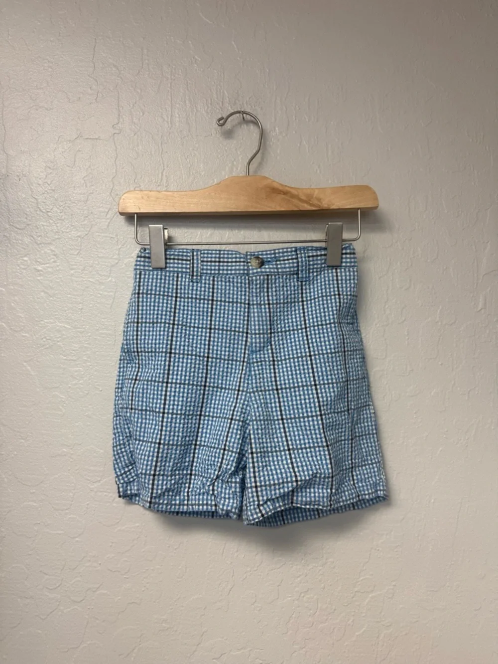 $20 ADD ON Ralph Lauren Blue Plaid Shorts 4Y Janie and Jack Zara‎ Jamie Kay